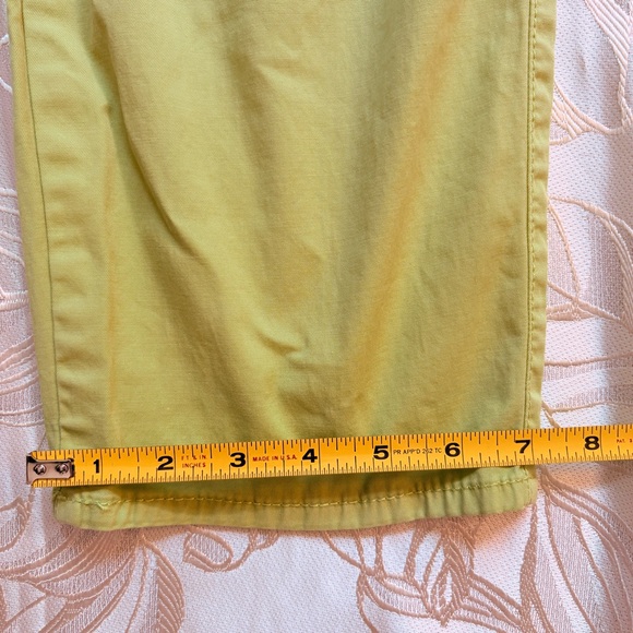 GERRY WEBER Women's Straight Leg Green Slightly Cropped Jeans - Size XL - Picture 7 of 10